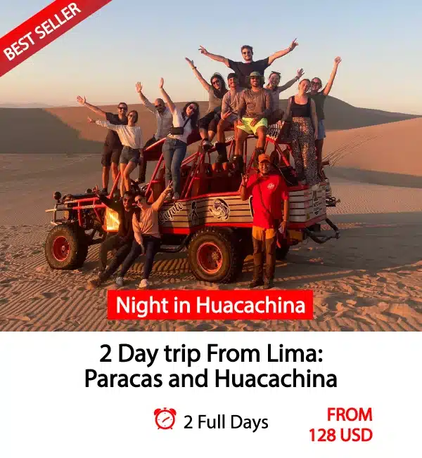 2 Days Trip from Lima Paracas Huacachina - Dune Buggy and Sandboard - Peru Bucket List - Night in Huacachina